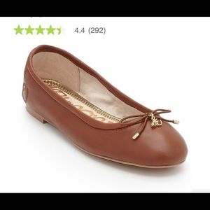 Sam Edelman brown ballet shoes